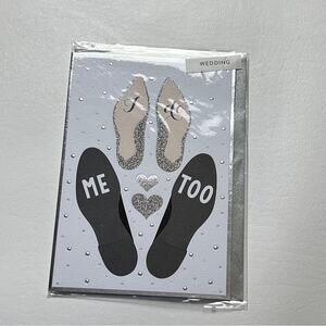 Sheffield Home Paper Goods Wedding I Do Congratulations Couple Wishes Card